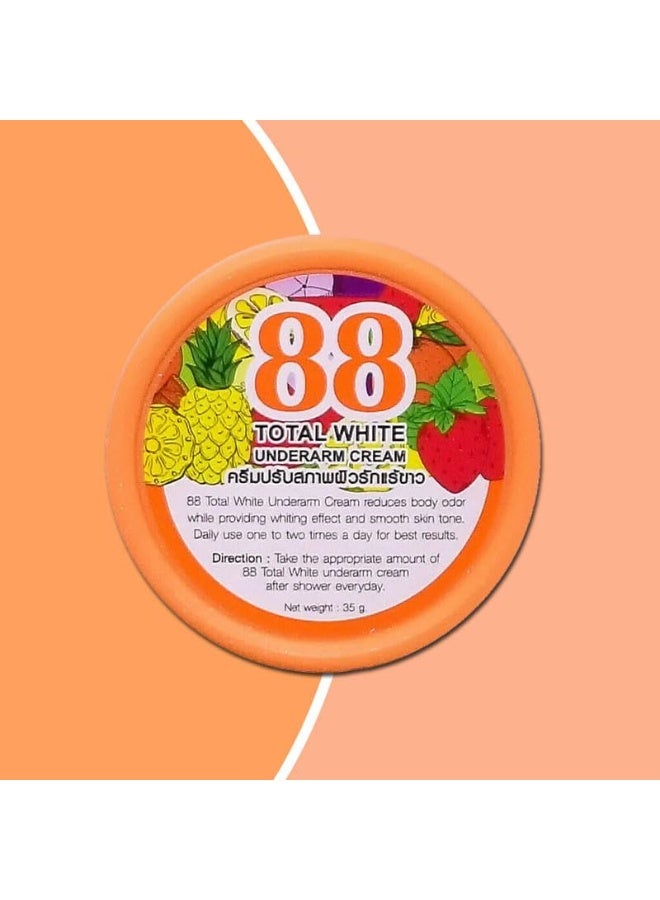 88 Total White Underarm Cream 35g - Image 3